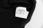 Dolce & Gabbana Black Sleeveless Crewneck Vest Pullover