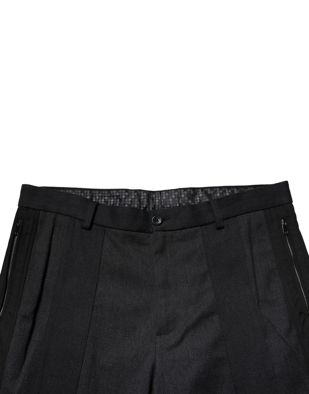 Dolce & Gabbana Czarna bawełniana sukienka i eleganckie spodnie o kroju slim