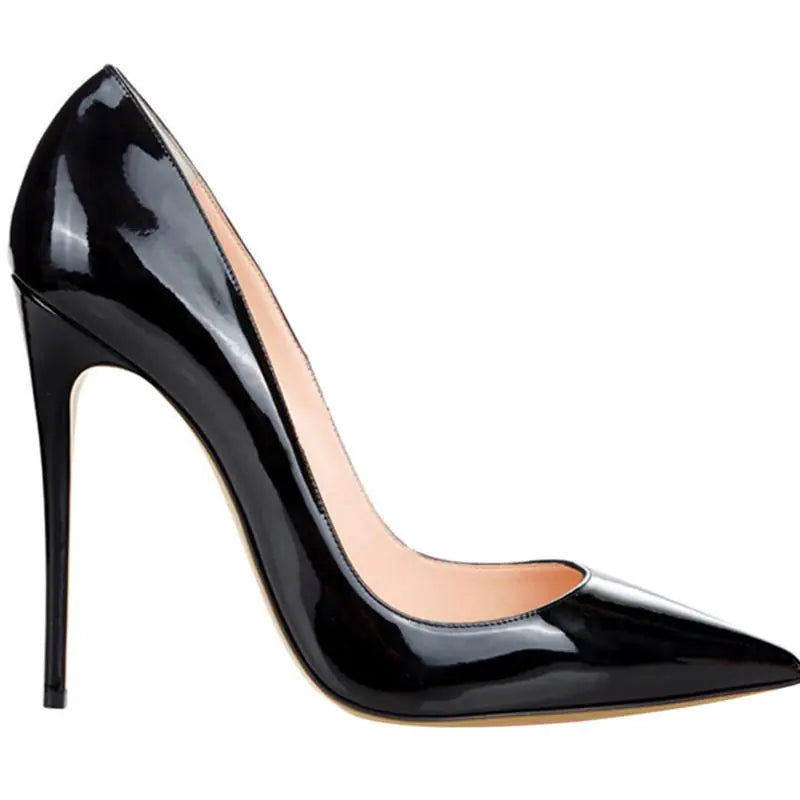 Elegant Patent Stiletto Heels