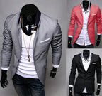 Men's Slim Fit Lightweight Suit Jacket