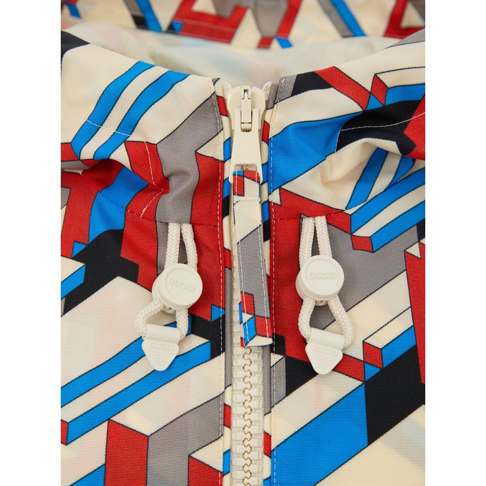 Gucci Multicolor Polyamide Shell Jacket