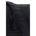 Saint Laurent Black Nylon Shoulder Bag