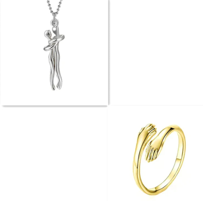 Unisex Love Hug Necklace