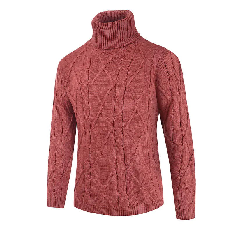Casual Chic Men's Turtleneck Sweater