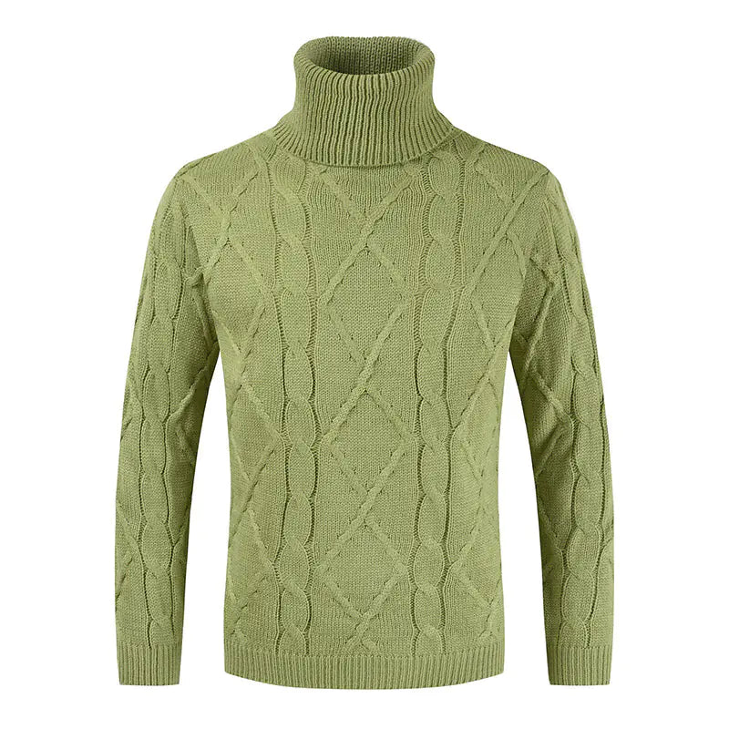 Casual Chic Men's Turtleneck Sweater