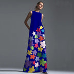 Sleeveless Printed Dresses for Women - European & American