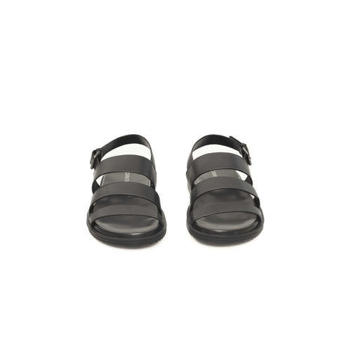 Cerruti 1881 Sort Sandal Til Mænd I Koskind