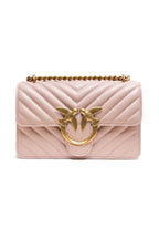 PINKO Powder Pink Love One Mini Shoulder Bag
