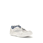 Balenciaga Gray Calf Leather Bos Taurus Athletic Sneakers