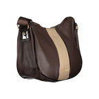 Laura Biagiotti Marrone PVC Women Handbag