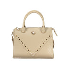 Laura Biagiotti Beige PVC Women Handbag