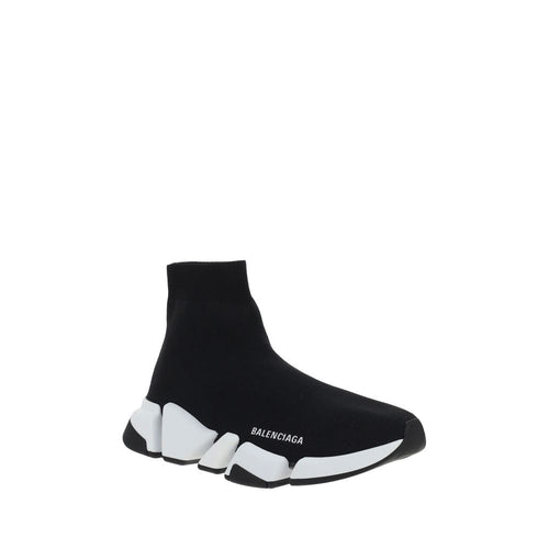 Balenciaga Czarne Poliestrowe Sneakersy Sportowe