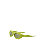 Bottega Veneta Yellow Acetate Sunglasses