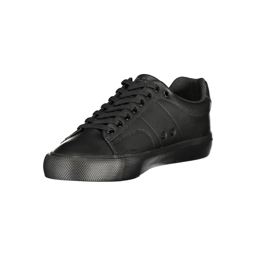 Hugo Boss Black Polyester Men Sneaker