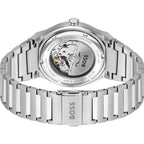 Hugo Boss Gray Stainless Steel Dress Watch