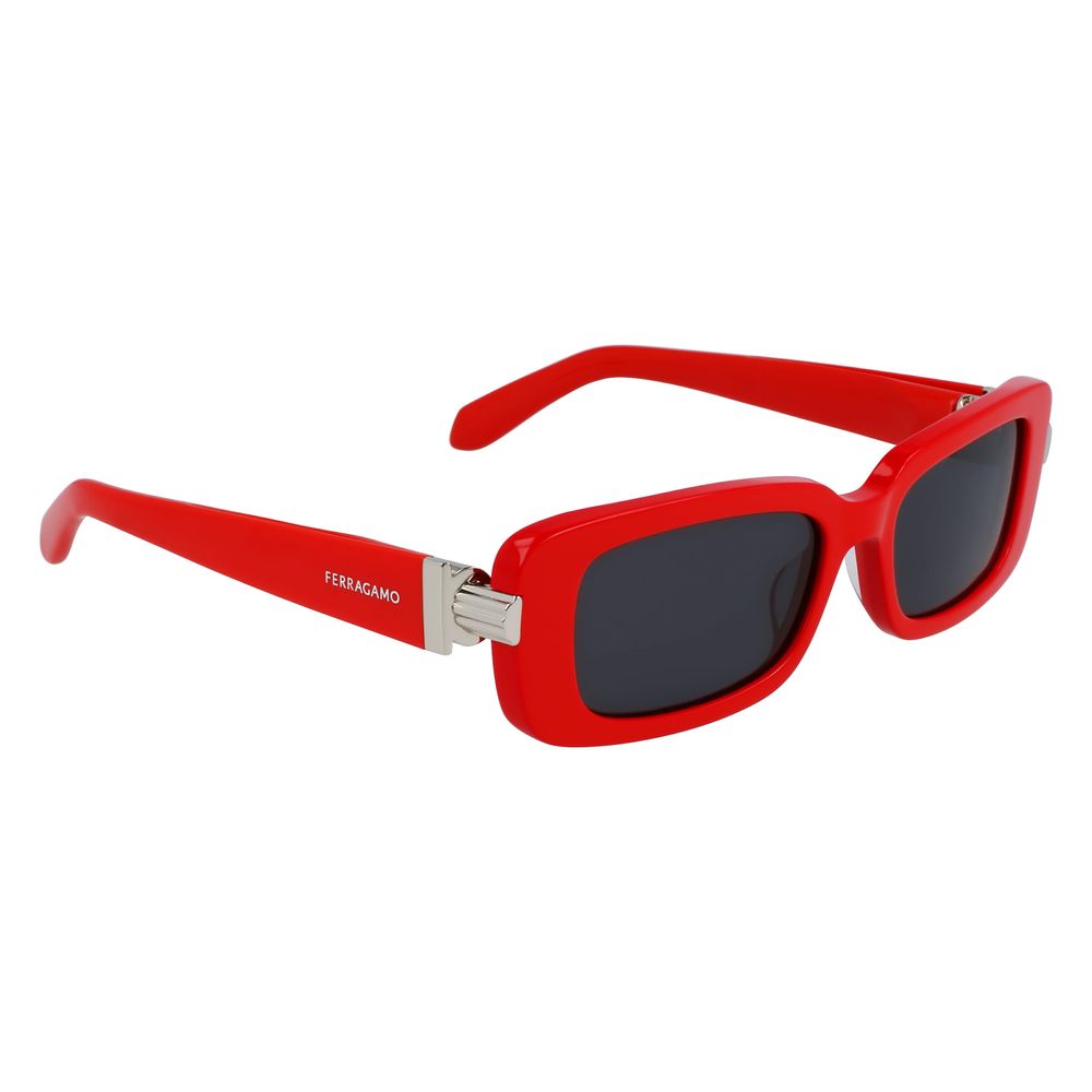 Ferragamo Multicolor Acetate Sunglasses