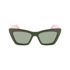 Ferragamo Bicolor Acetate Sunglasses