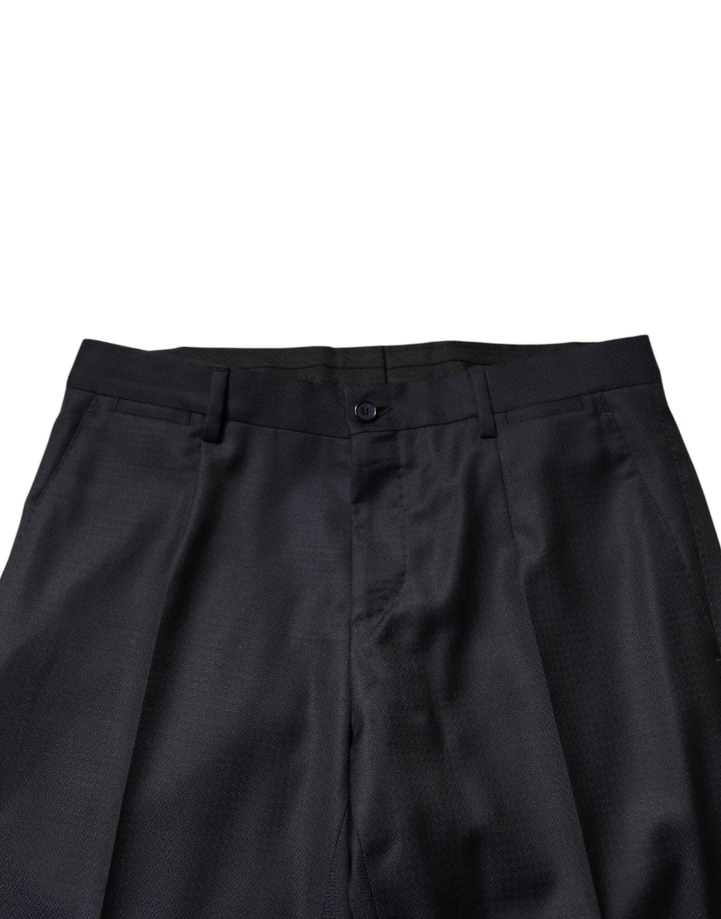 Dolce & Gabbana Black Wool Single Breasted Men 2 Piece Suit