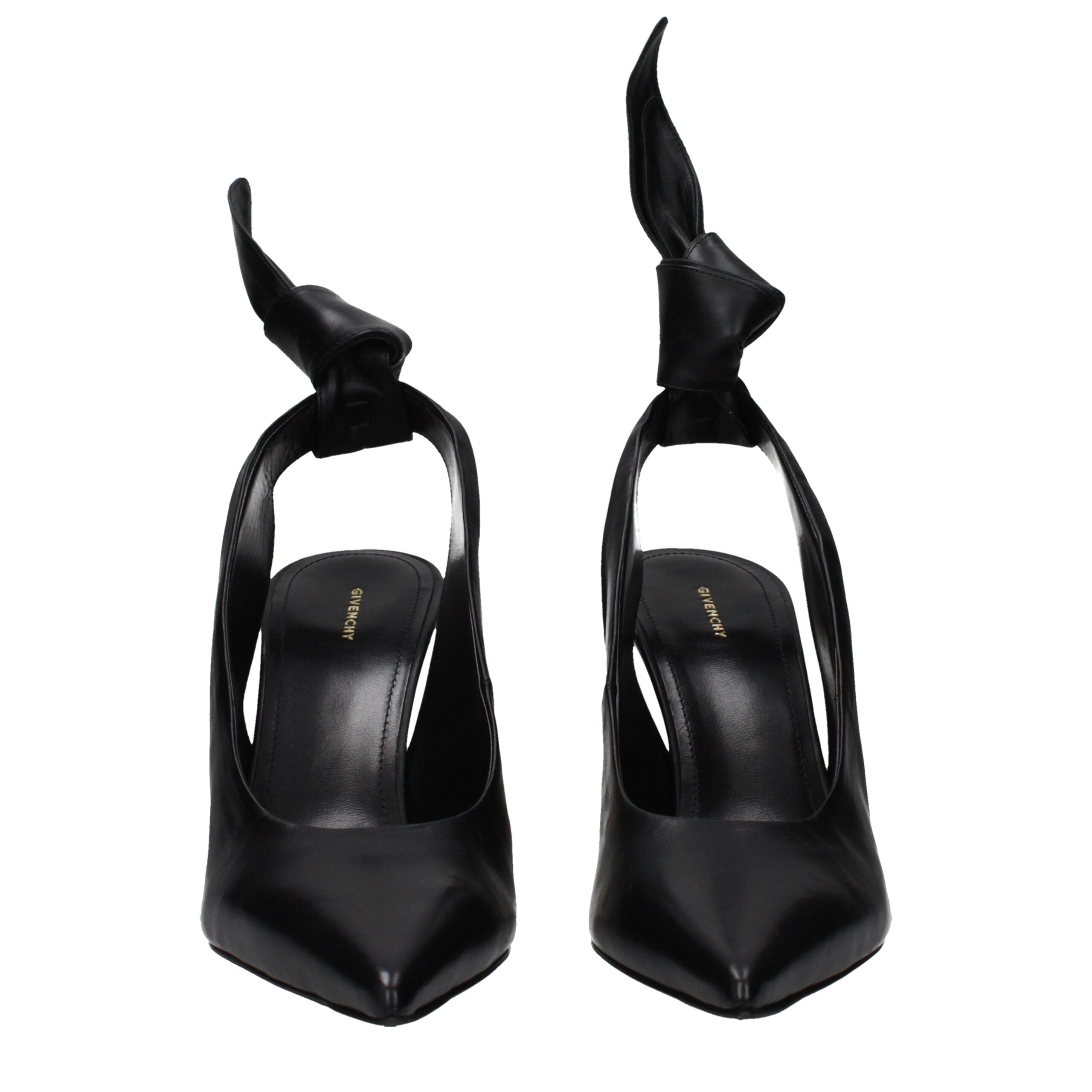 Givenchy Black Leather Pumps