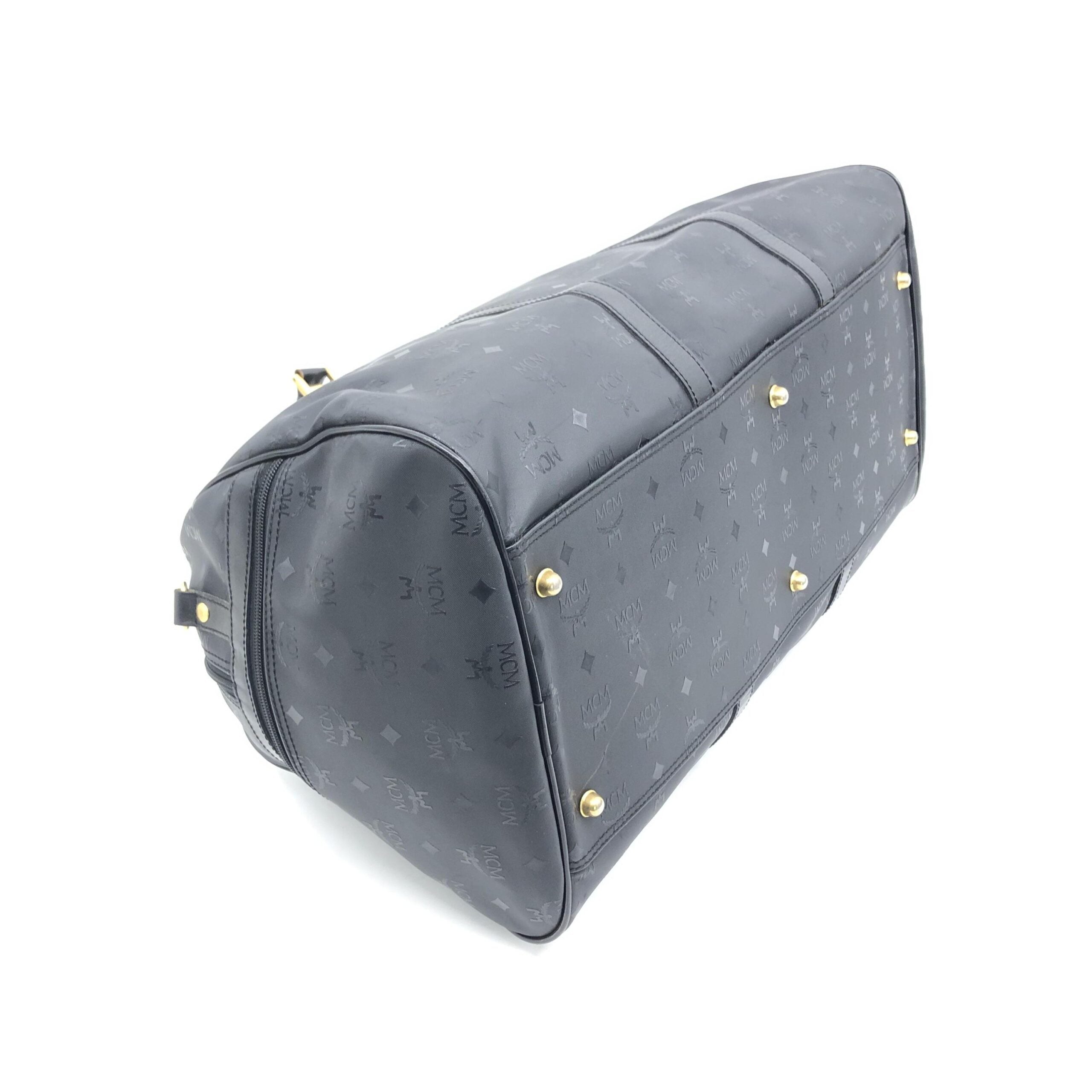 MCM Visetos Duffle Travel Bag