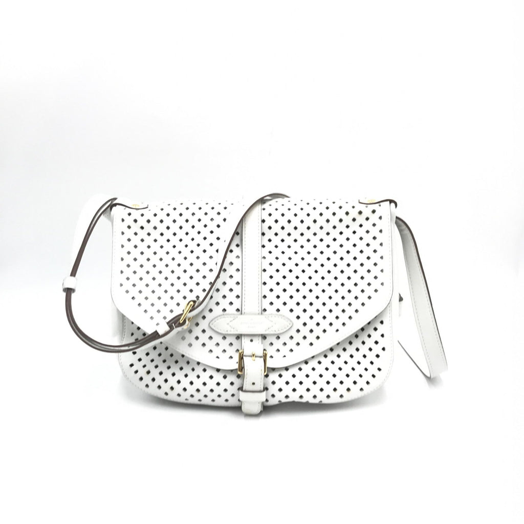 Louis Vuitton Sofia Coppola Flore Perforated Saumur Crossbody Bag