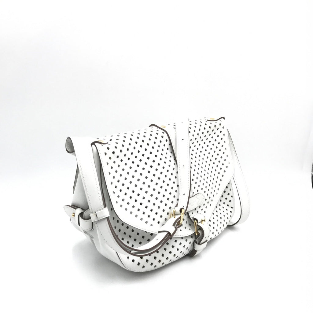 Louis Vuitton Sofia Coppola Flore Perforated Saumur Crossbody Bag