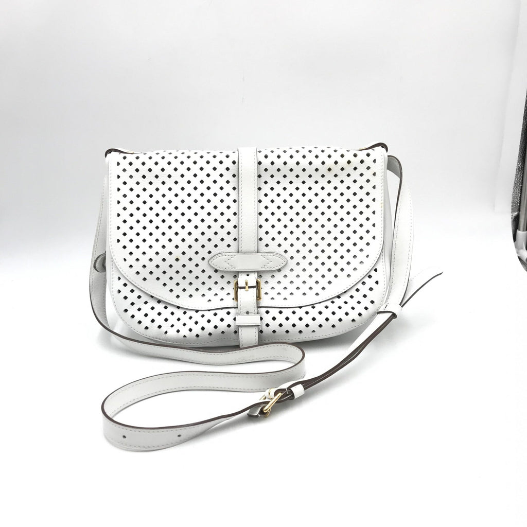 Louis Vuitton Sofia Coppola Flore Perforated Saumur Crossbody Bag