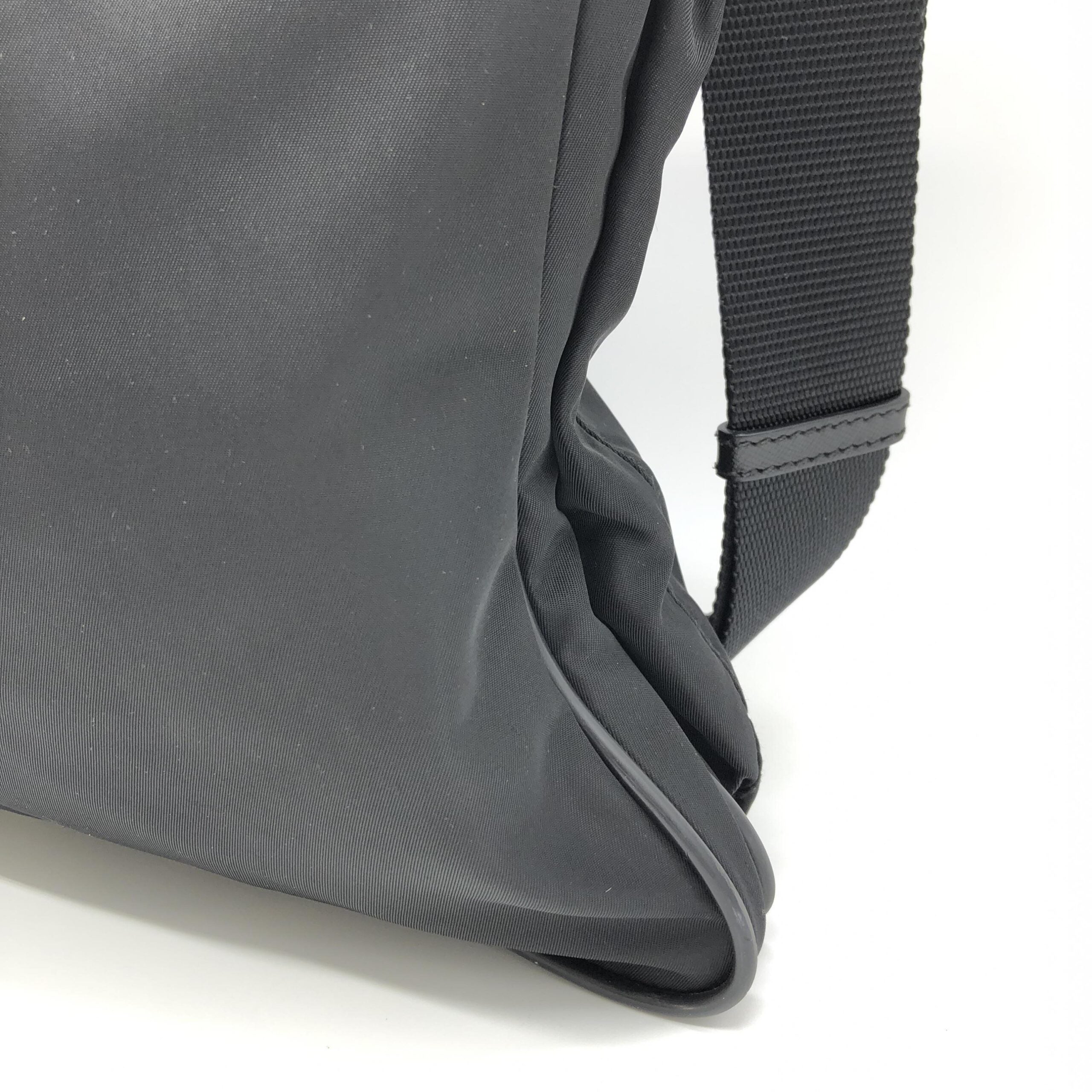 Prada Shoulder Bag With Logo Plate