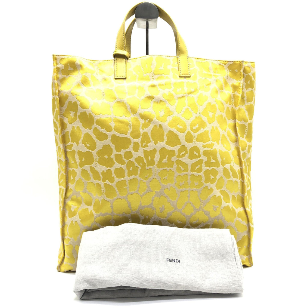 Fendi Leopard Print Tote Bag