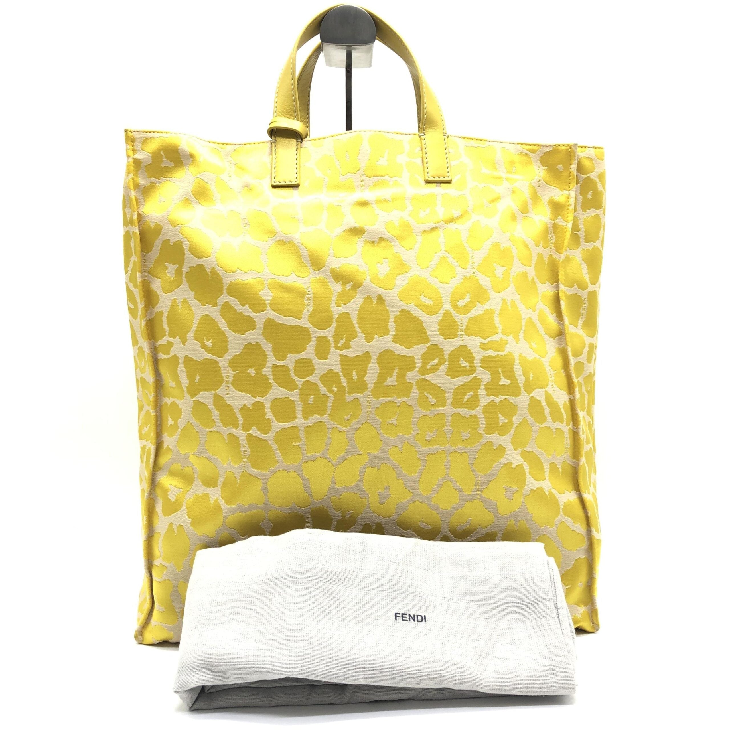 Fendi Leopard Print Tote Bag