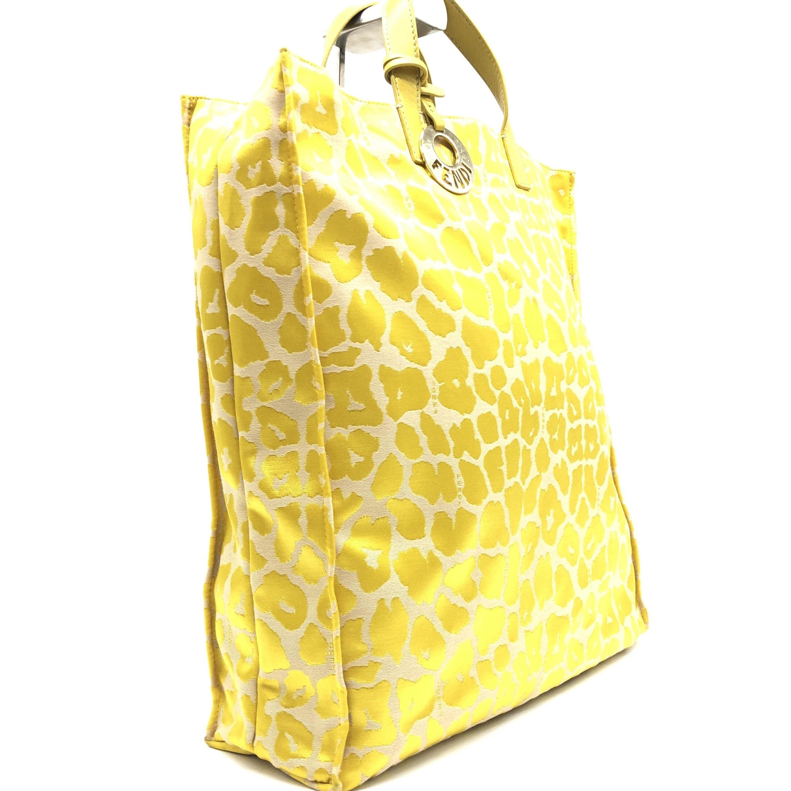 Fendi Leopard Print Tote Bag