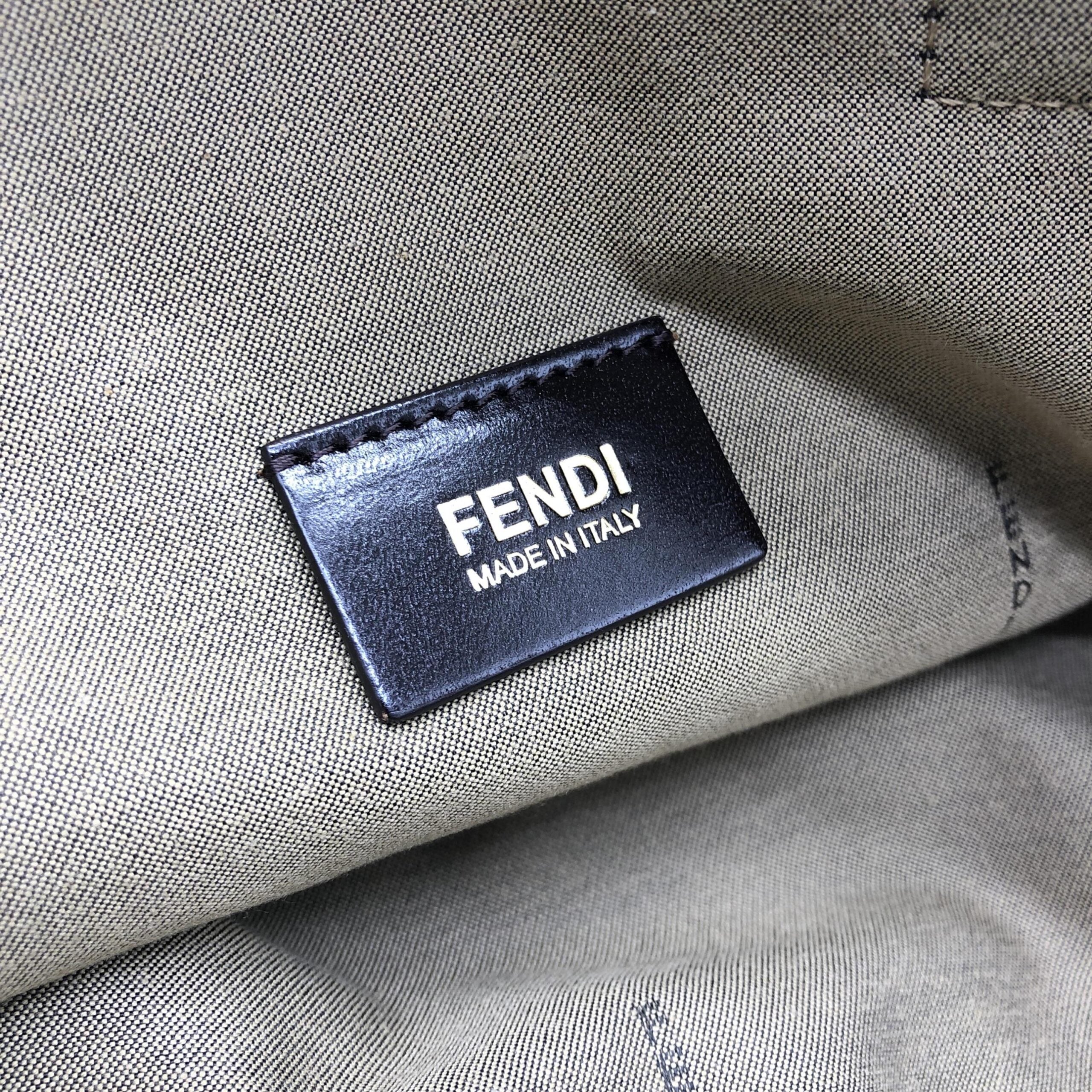 Fendi Leopard Print Tote Bag