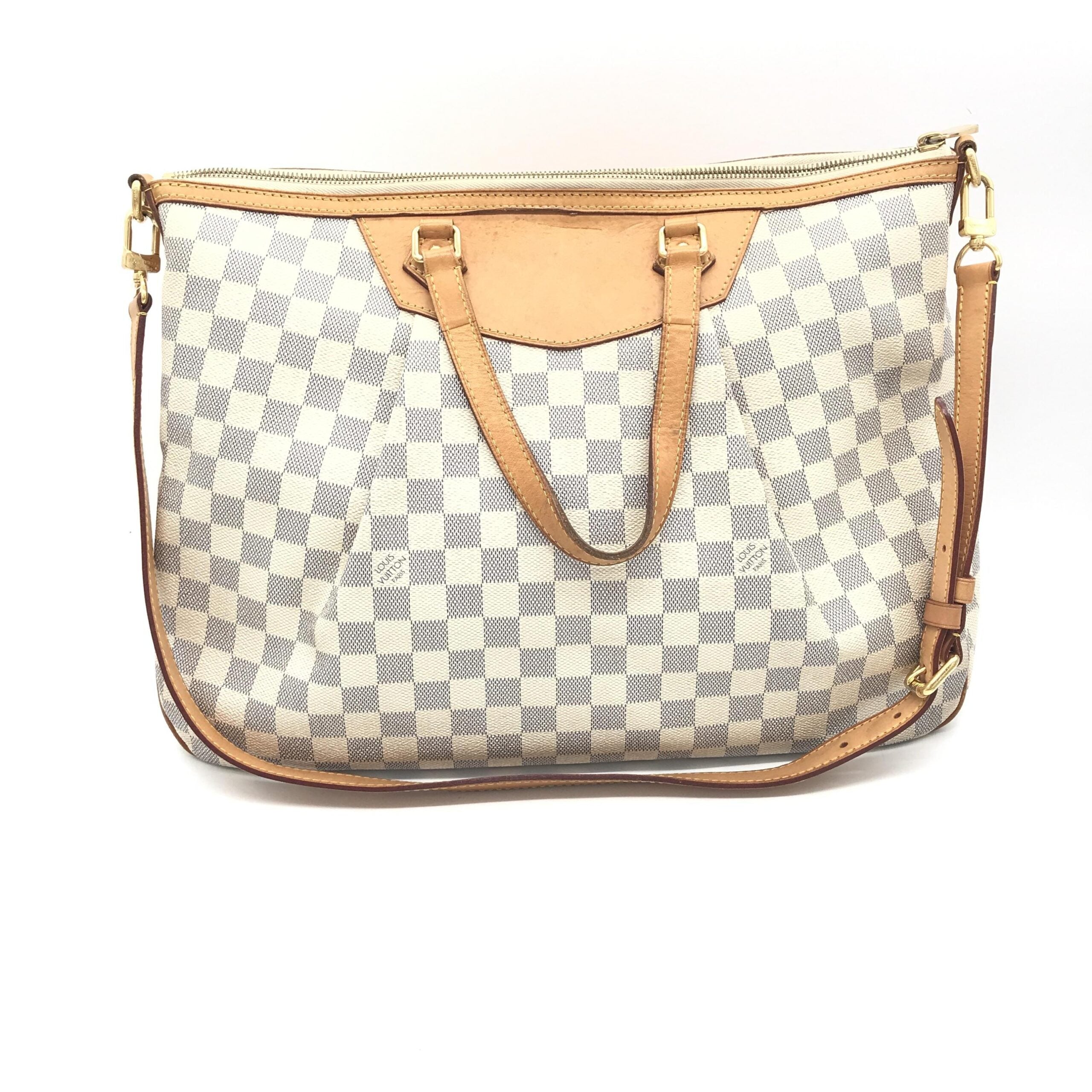 Louis Vuitton Damier Azur Siracusa GM Shoulder Bag