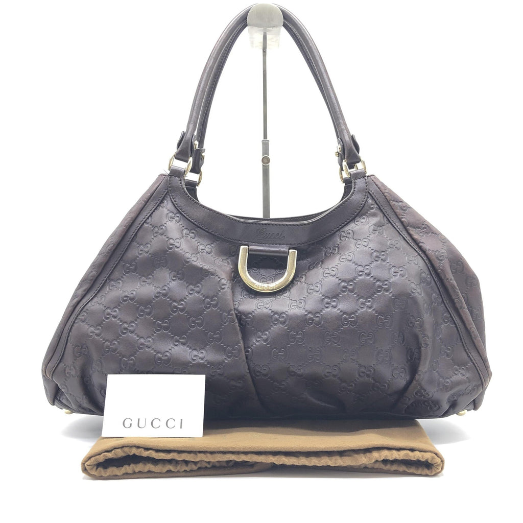 Guccissima D-Ring Shoulder Bag