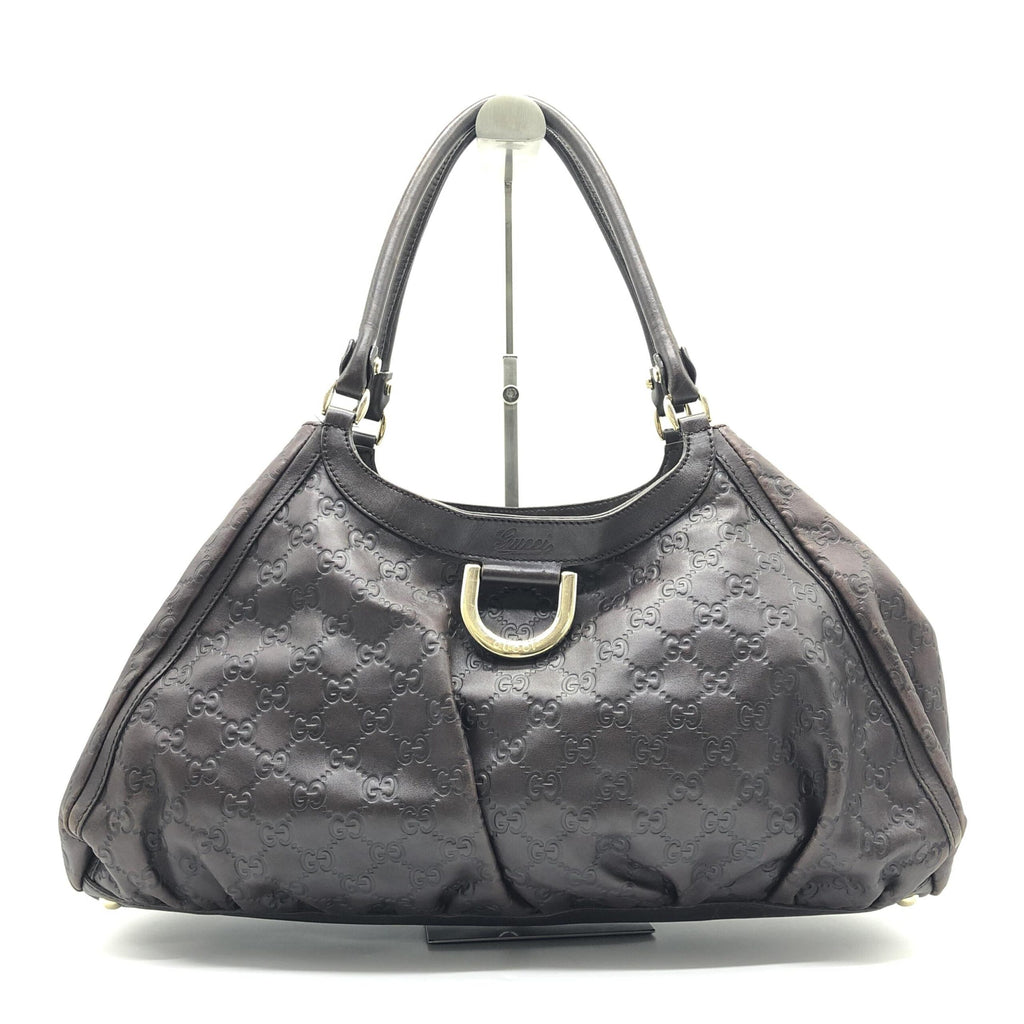 Guccissima D-Ring Shoulder Bag