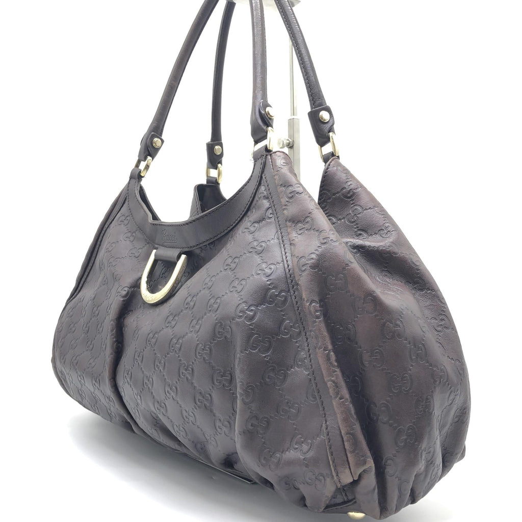 Guccissima D-Ring Shoulder Bag