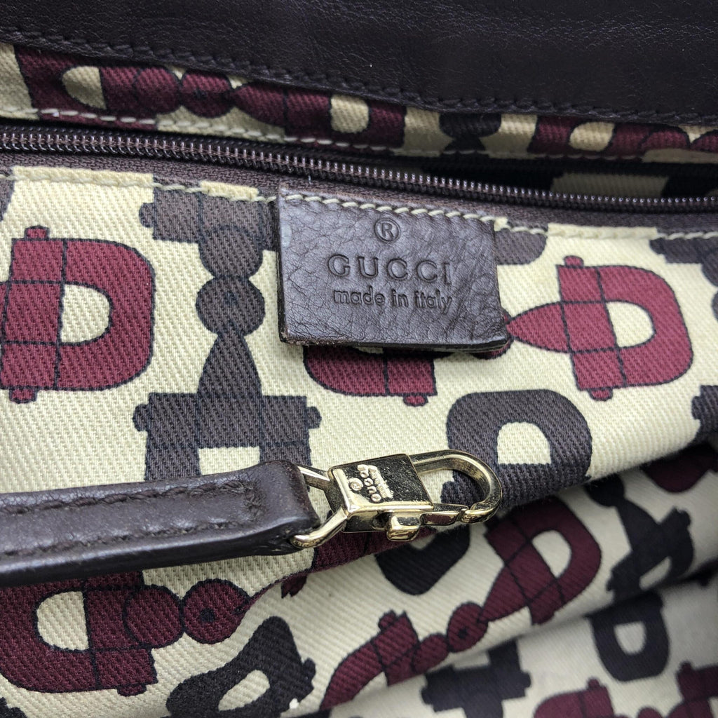 Guccissima D-Ring Shoulder Bag