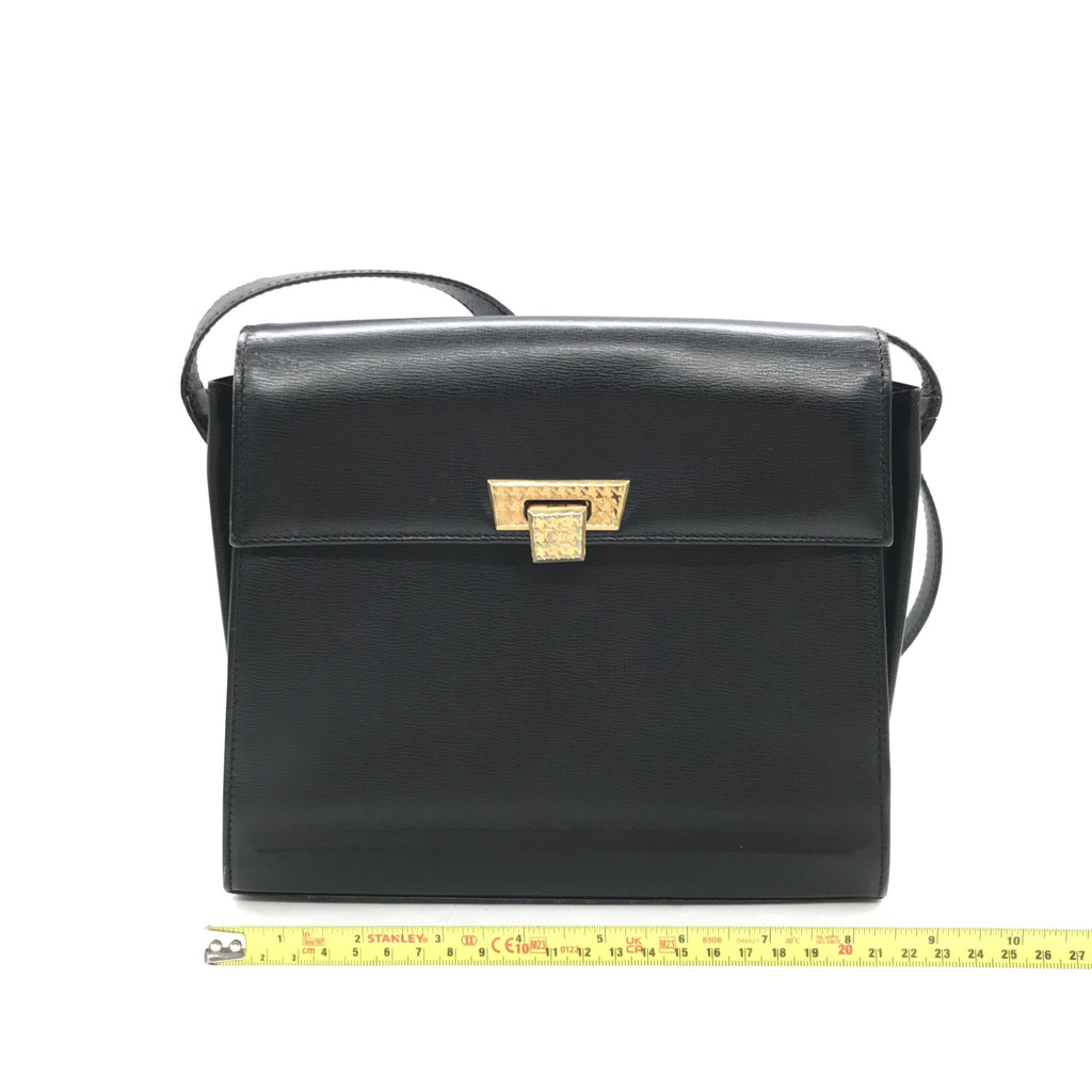 Christian Dior Shoulder Bag With Gold Hardware