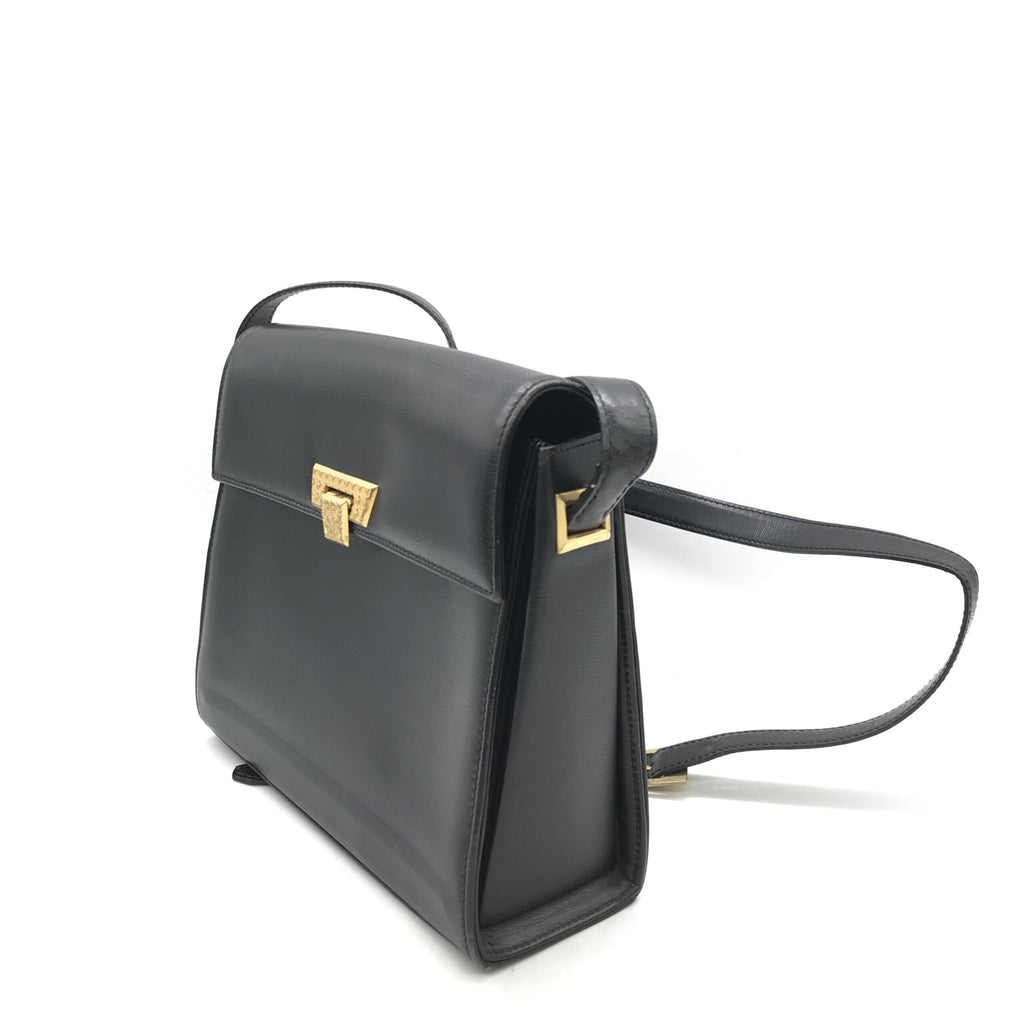 Christian Dior Shoulder Bag With Gold Hardware