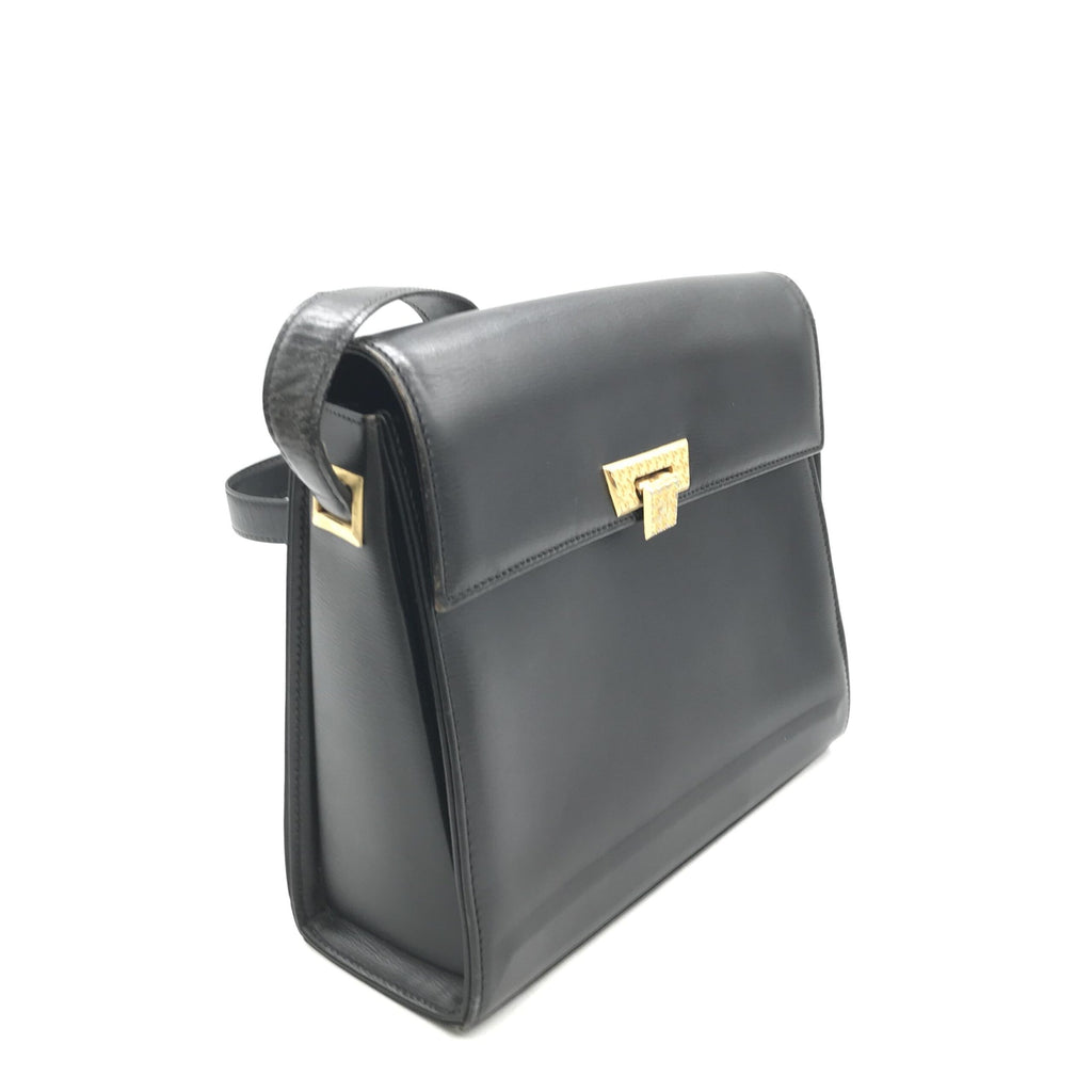 Christian Dior Shoulder Bag With Gold Hardware