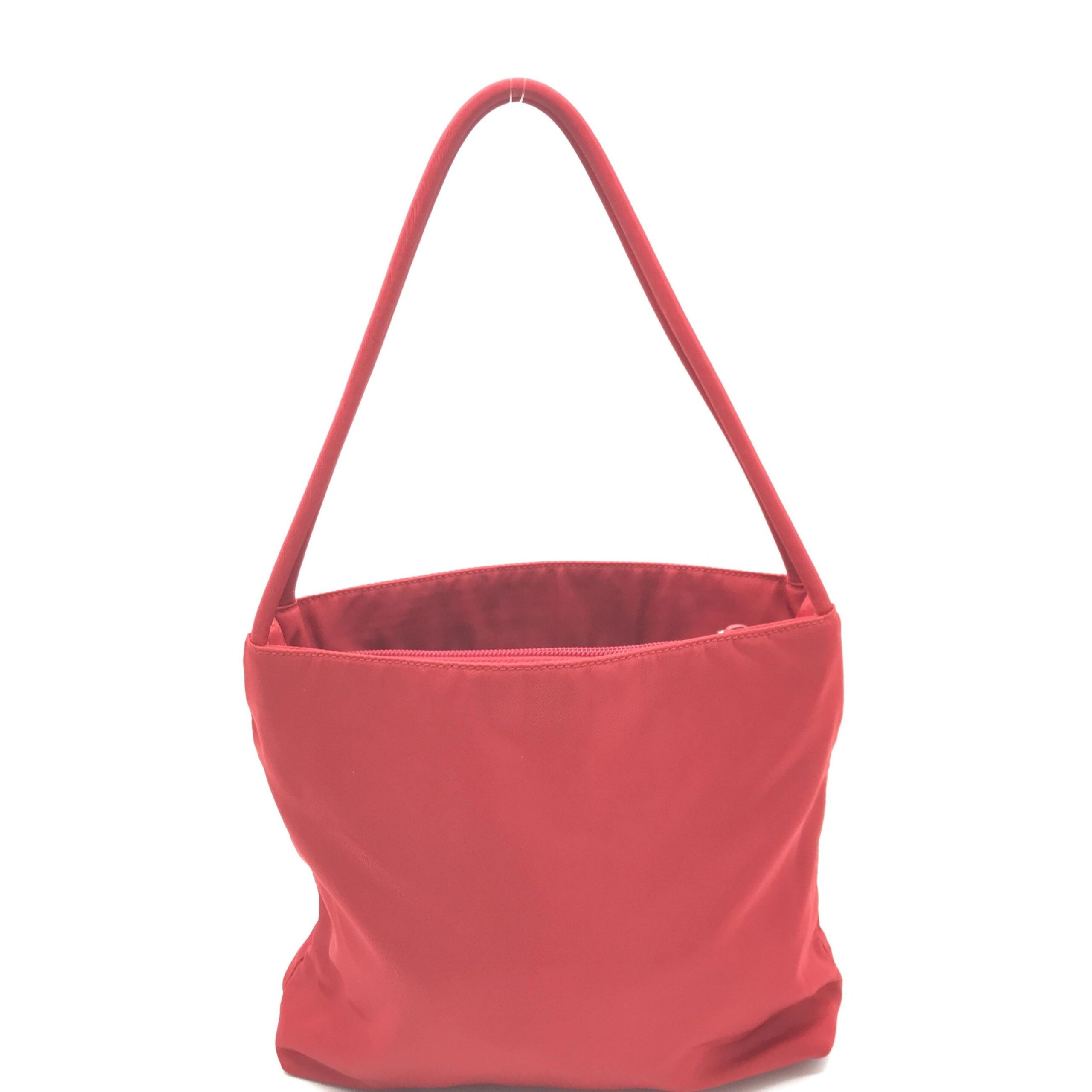 Prada Tote Bag With Logo Plate