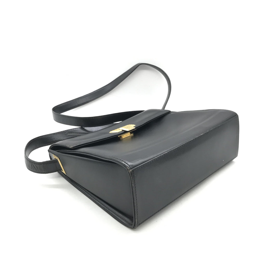 Christian Dior Shoulder Bag With Gold Hardware