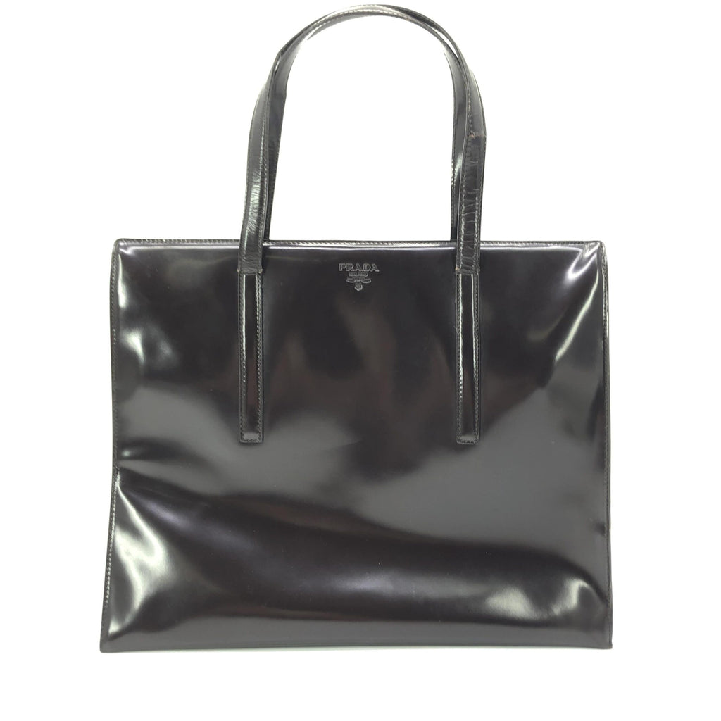 Prada Patent Tote Bag
