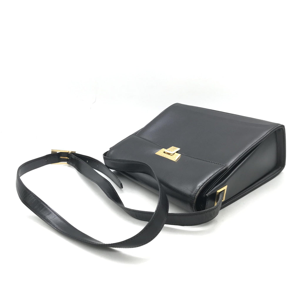 Christian Dior Shoulder Bag With Gold Hardware