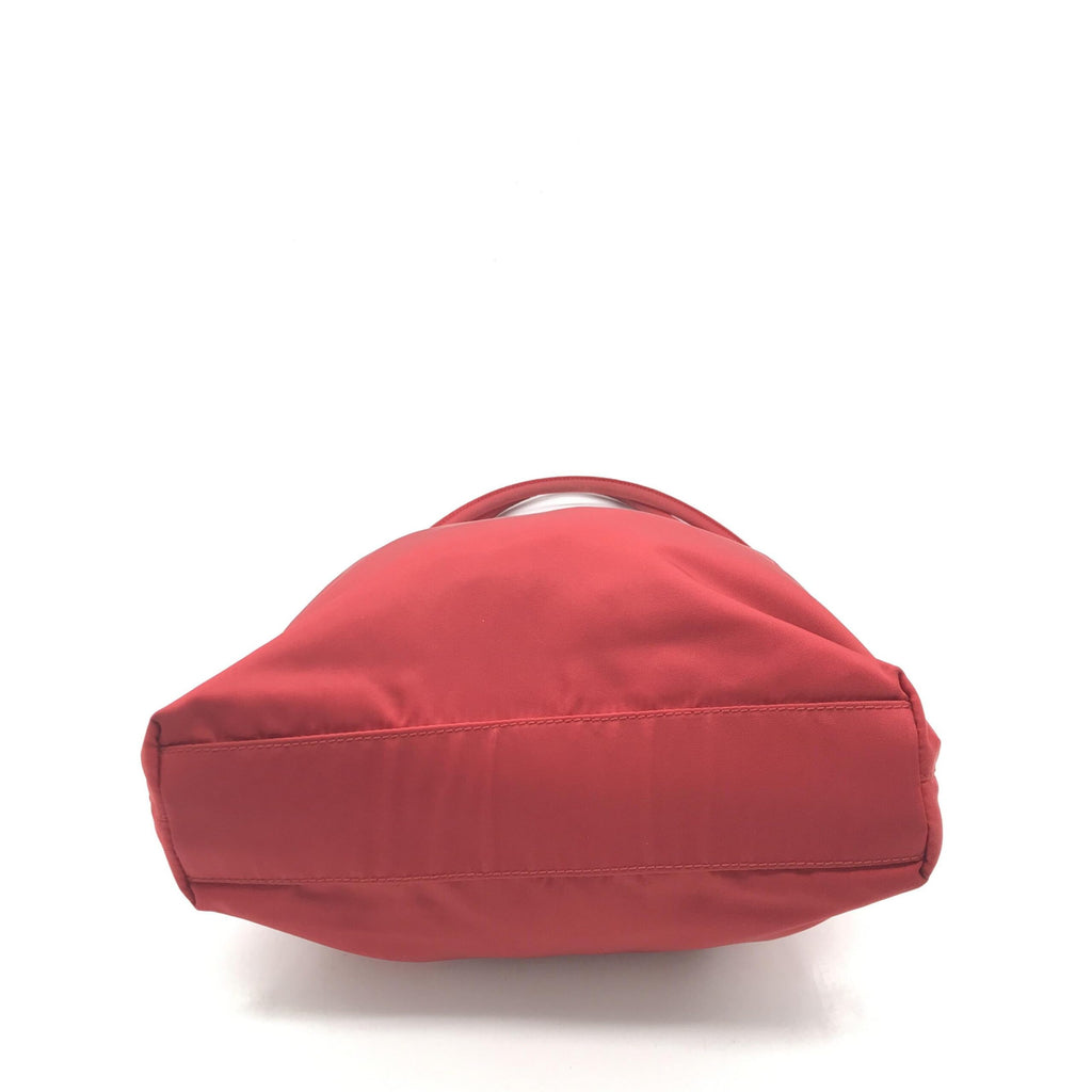 Prada Tote Bag With Logo Plate