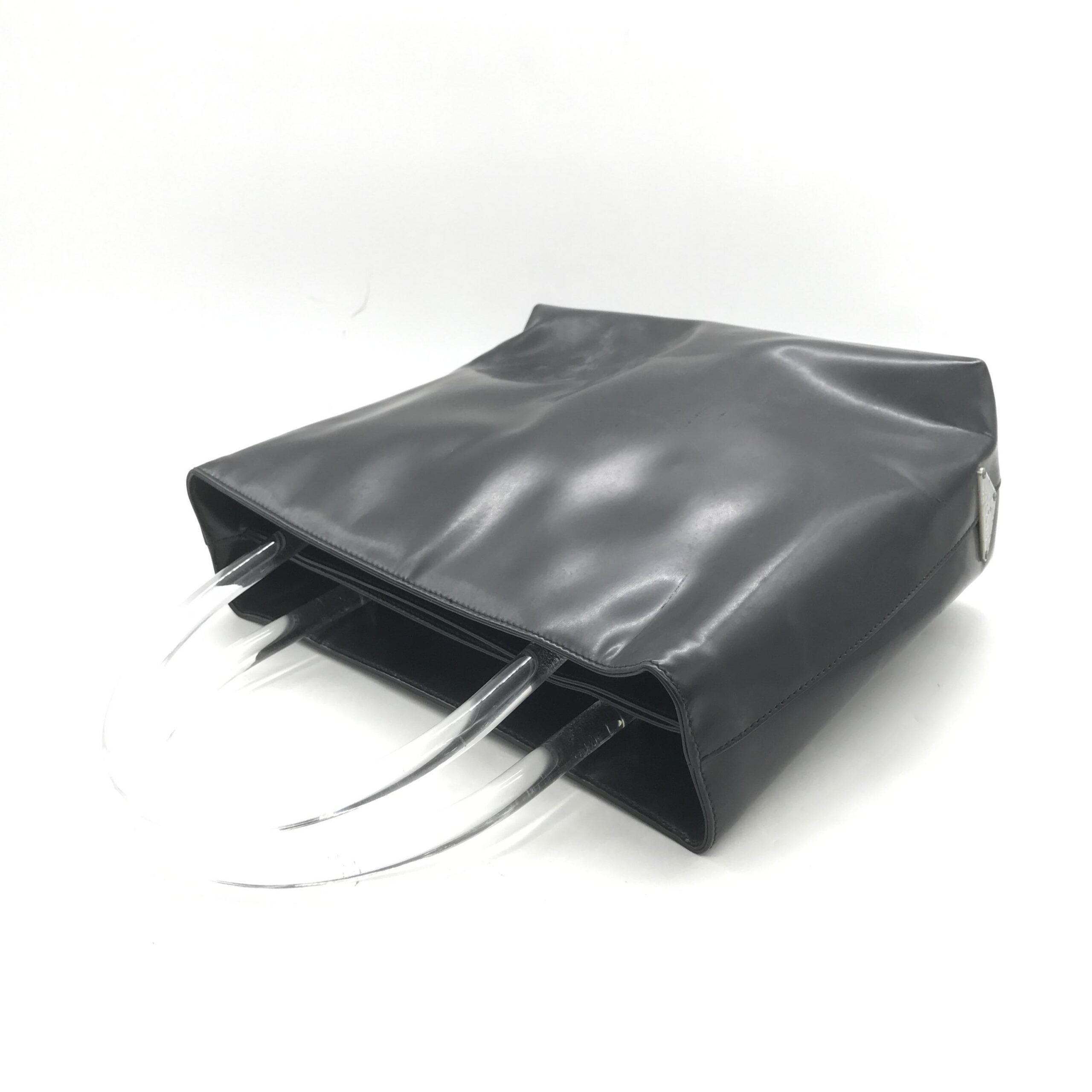 Prada Clear Handle Handbag