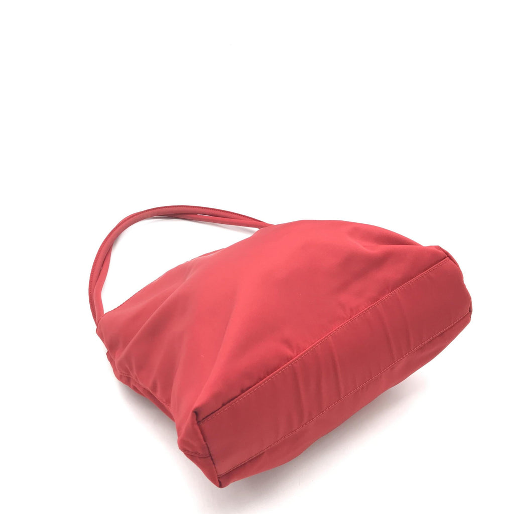 Prada Tote Bag With Logo Plate