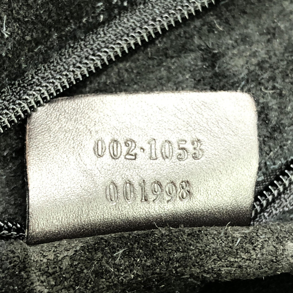 Gucci GG Suede Drawstring Tote Bag