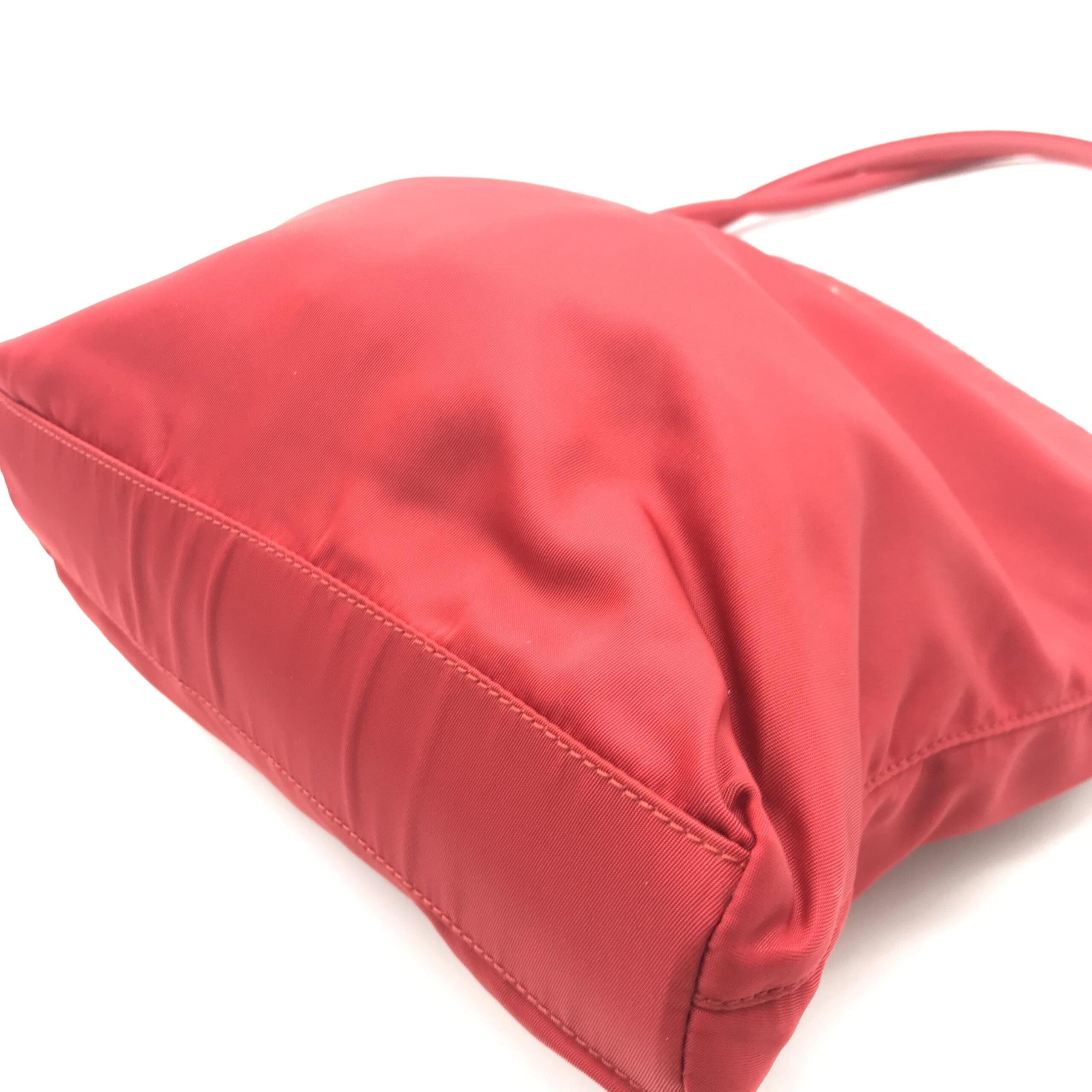 Prada Tote Bag With Logo Plate