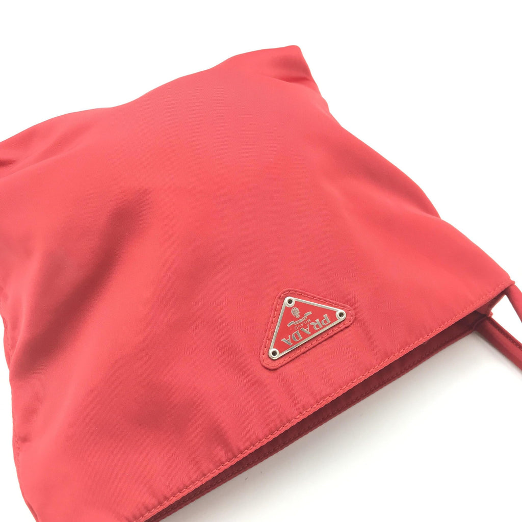 Prada Tote Bag With Logo Plate